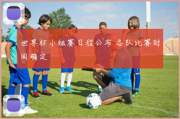 世界杯小组赛日程公布 各队比赛时间确定