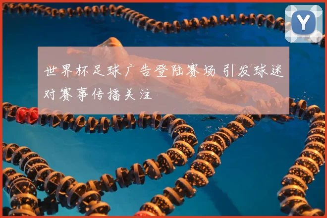 世界杯足球广告登陆赛场 引发球迷对赛事传播关注